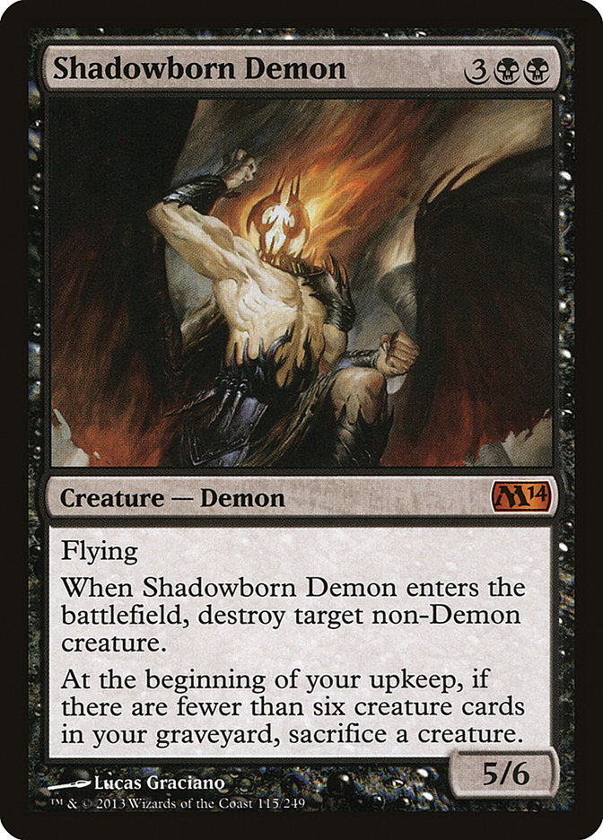 Shadowborn Demon - Magic 2014 (M14)