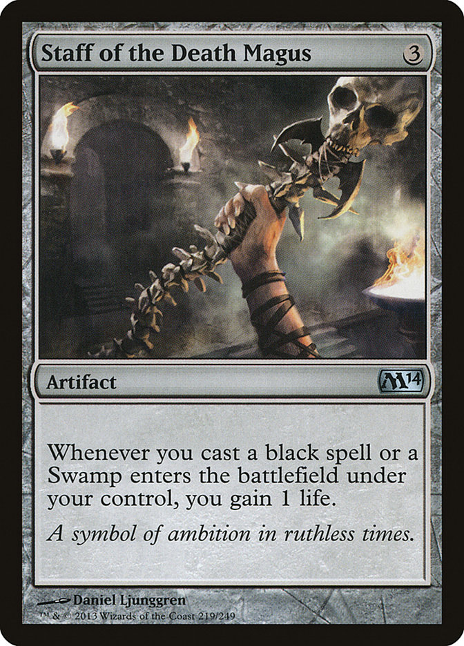 Staff of the Death Magus - Magic 2014 (M14)