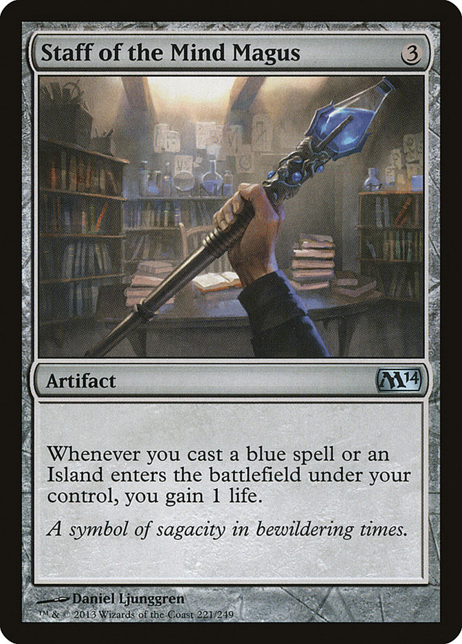 Staff of the Mind Magus - Magic 2014 (M14)