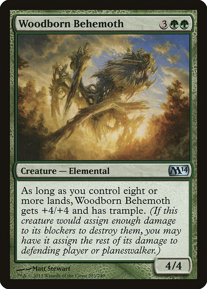 Woodborn Behemoth - Magic 2014 (M14)