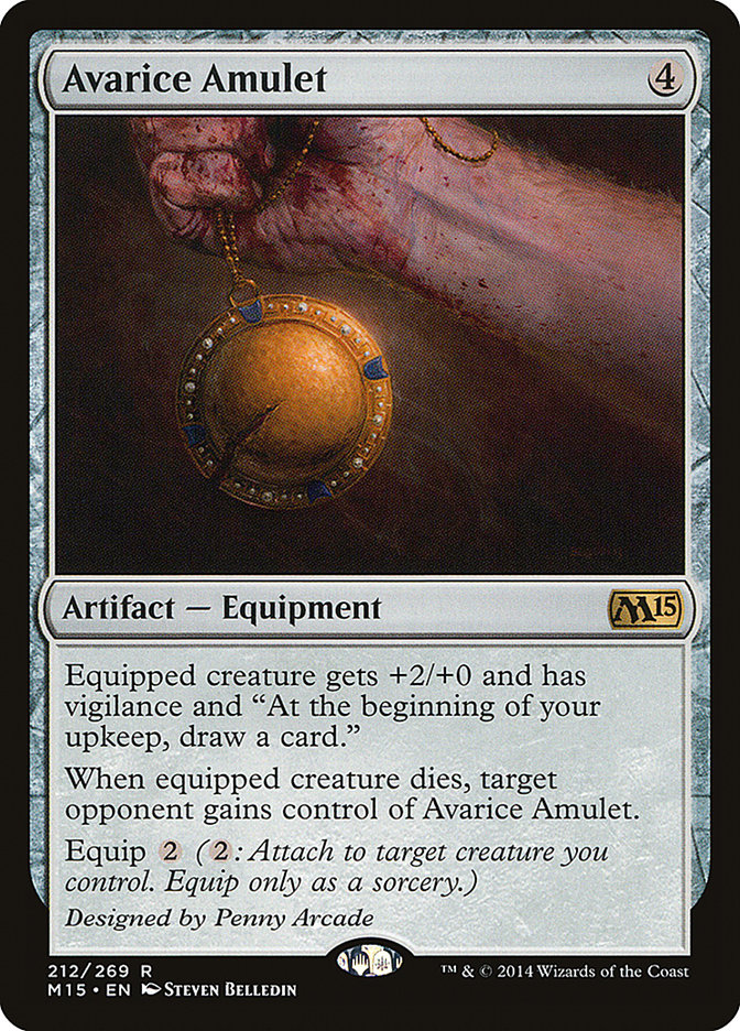 Amuleto da Avareza - Magic 2015