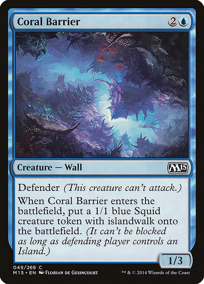 Coral Barrier - Magic 2015