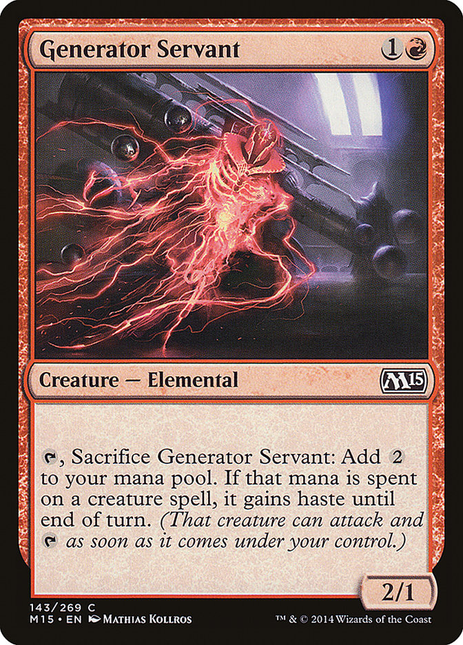 Sirviente generador - Magic 2015 (M15)