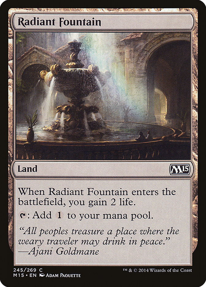 Radiant Fountain - Magic 2015 (M15)