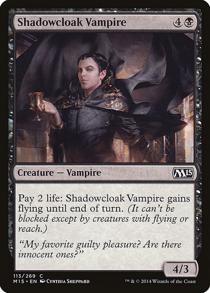 Shadowcloak Vampire - Magic 2015 (M15)