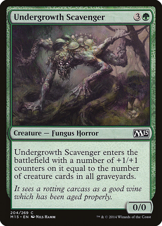 Undergrowth Scavenger - Magic 2015