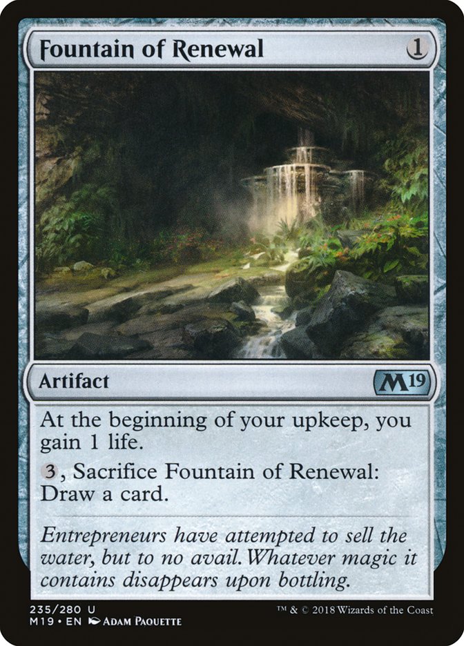 Fountain of Renewal - Core Set 2019 (M19)