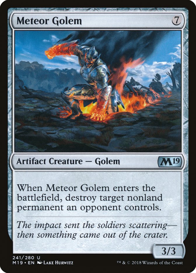 Meteor Golem - Core Set 2019 (M19)