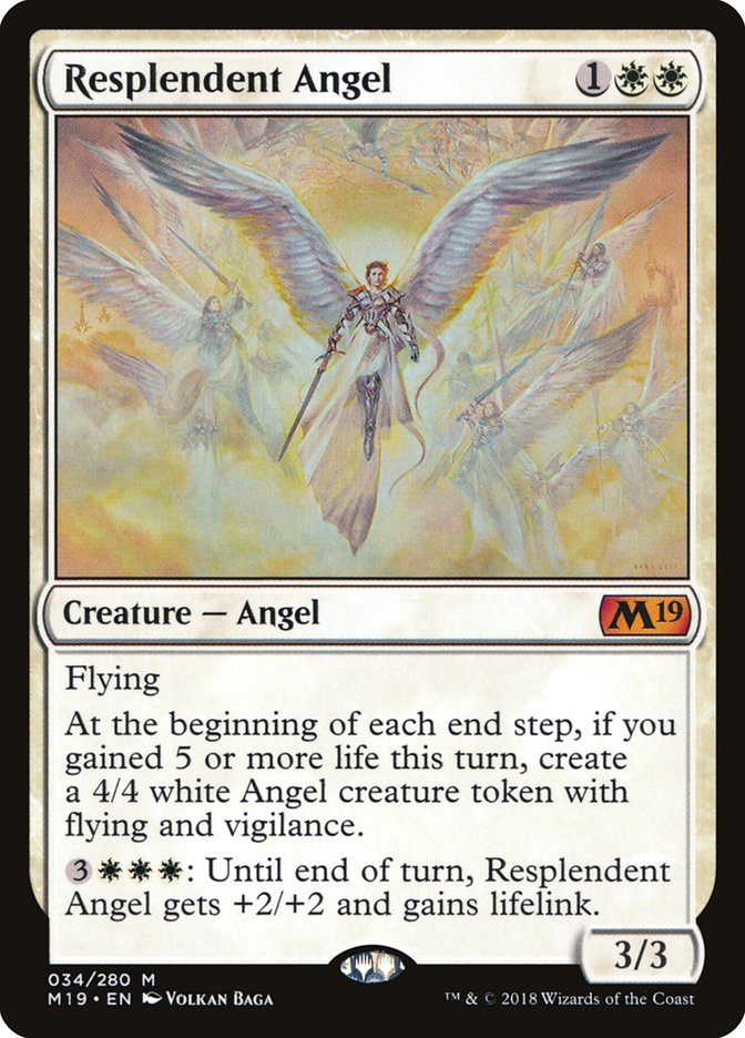 Resplendent Angel - Core Set 2019 (M19)