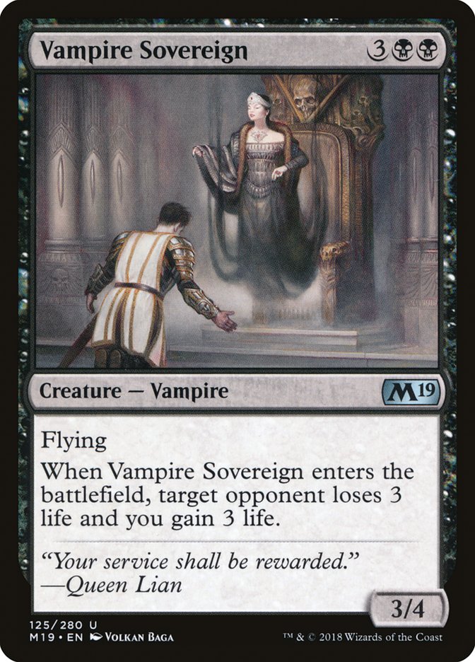 Vampire Sovereign - Core Set 2019 (M19)