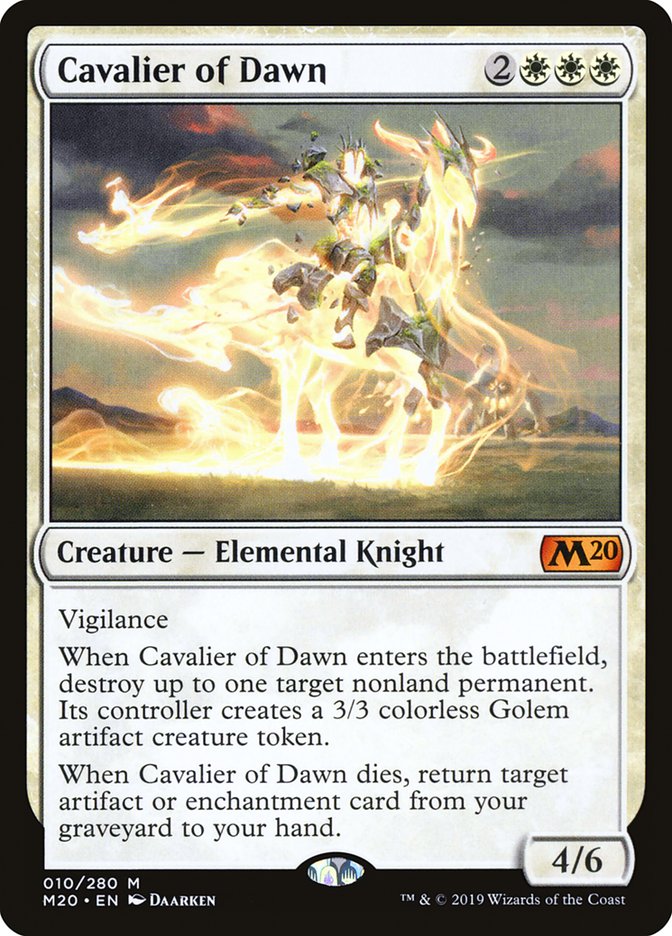 Cavalier of Dawn - Core Set 2020