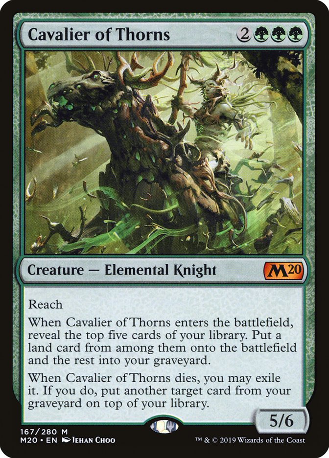 Cavalier of Thorns - Core Set 2020 (M20)