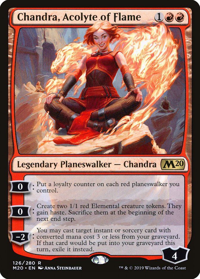 Chandra, Acolyte of Flame - Core Set 2020