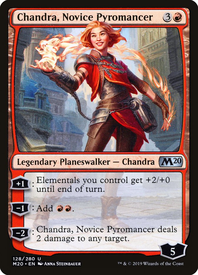 Chandra, Novice Pyromancer - Core Set 2020