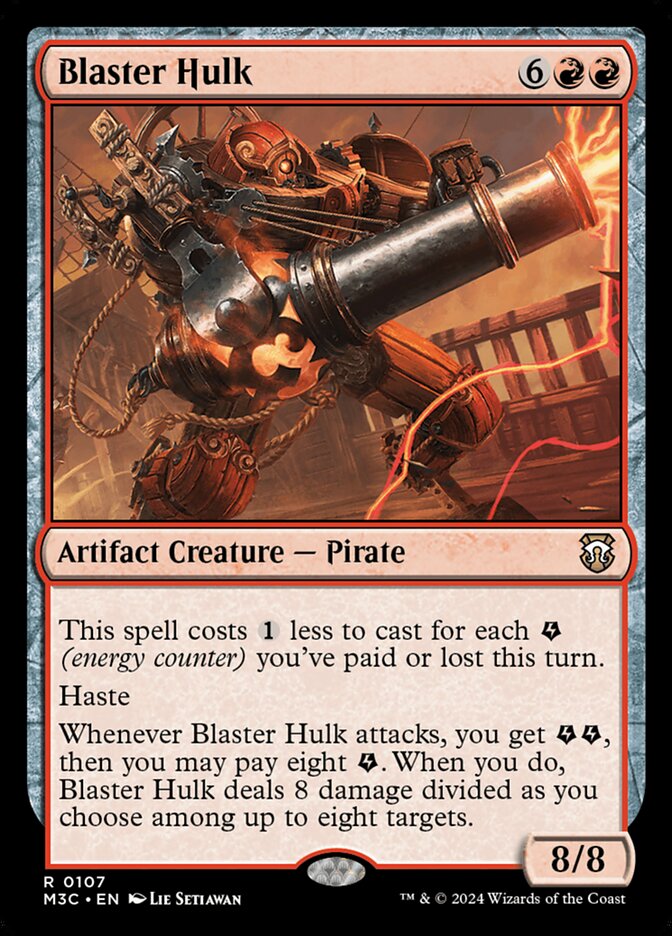 Blaster Hulk - Modern Horizons 3 Commander (M3C)