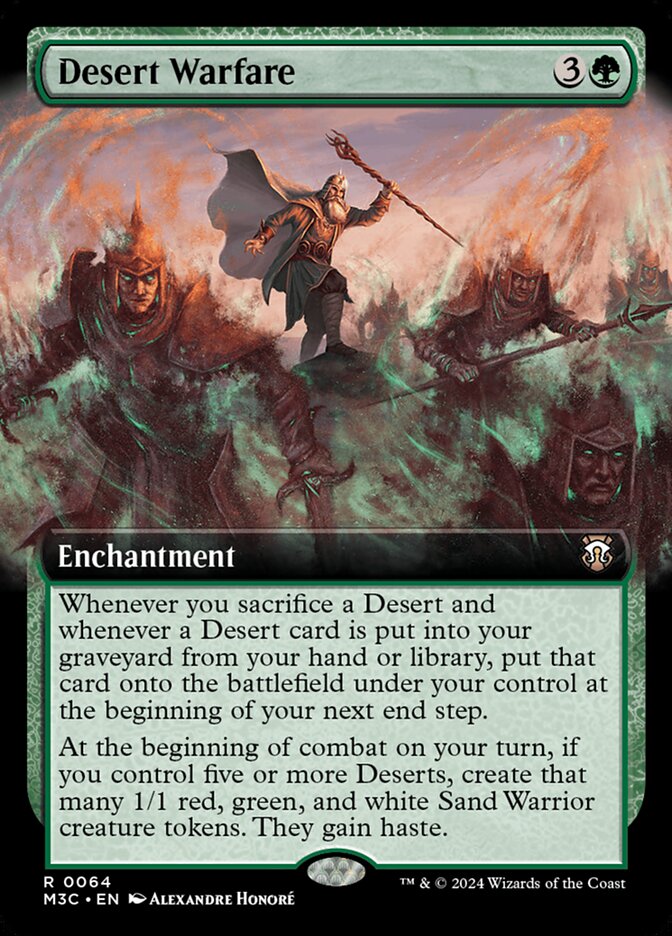 Desert Warfare - Modern Horizons 3 Commander (M3C)