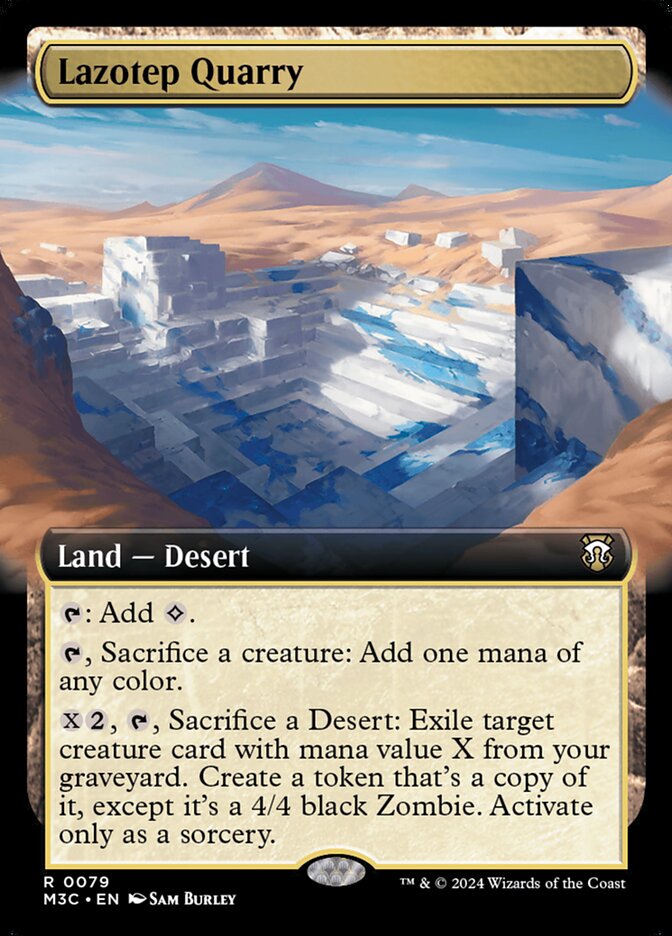 Lazotep Quarry - Modern Horizons 3 Commander (M3C)