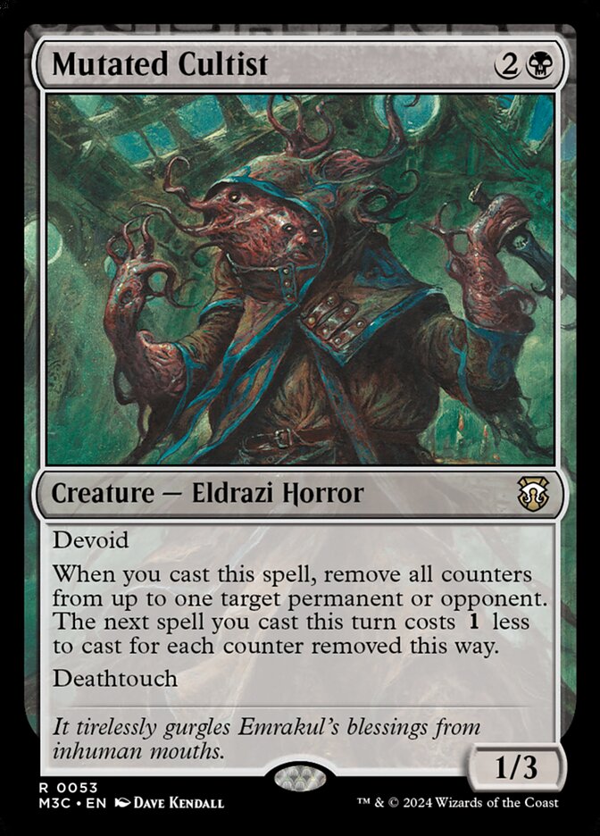 Mutated Cultist - Modern Horizons 3 Commander