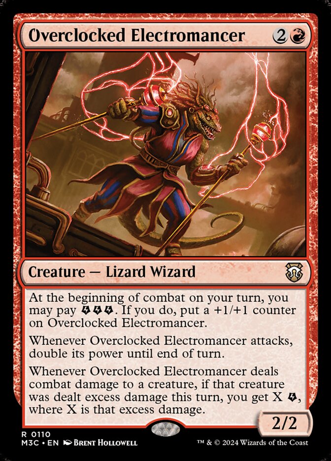 Overclocked Electromancer - Modern Horizons 3 Commander (M3C)