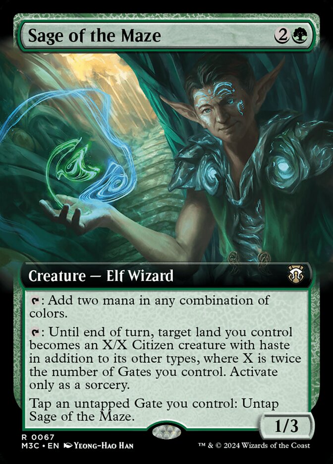 Sage of the Maze - Modern Horizons 3 Commander (M3C)