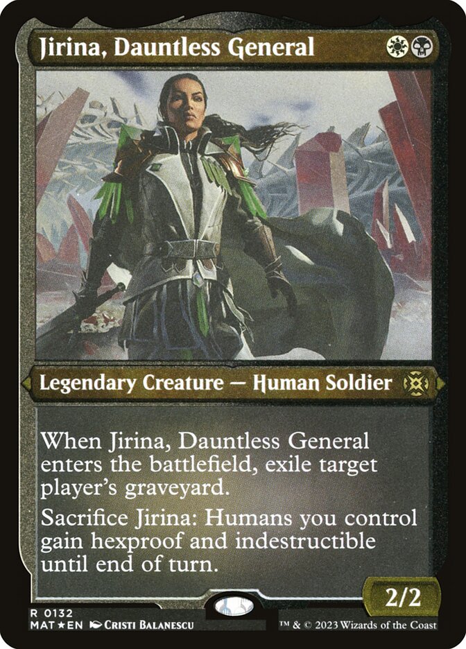 Jirina, general intrépida - March of the Machine: The Aftermath (MAT)