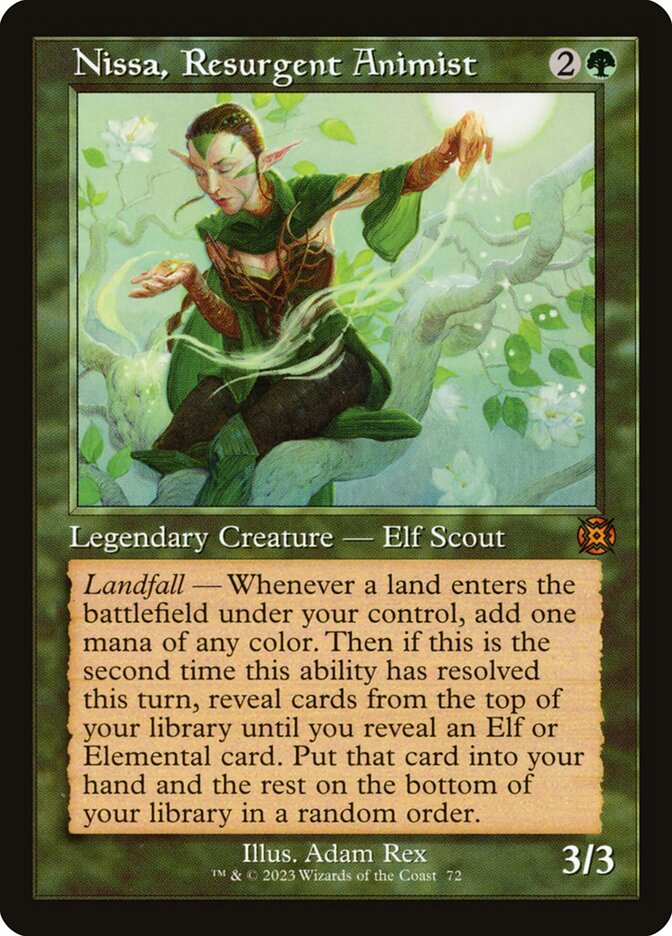 Nissa, animista renaciente - March of the Machine: The Aftermath (MAT)