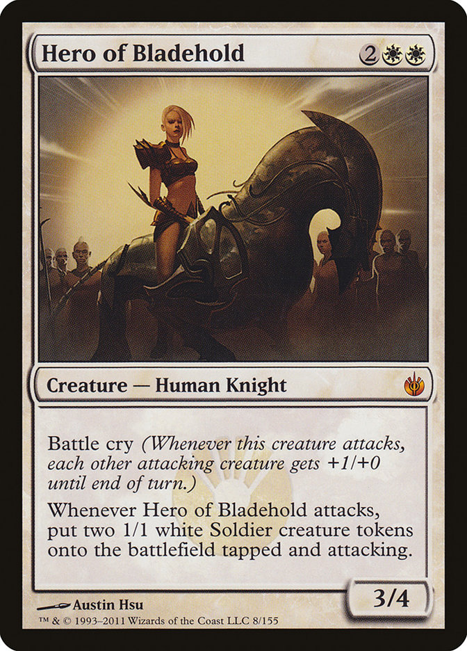 Herói de Bladehold - Mirrodin Besieged (MBS)