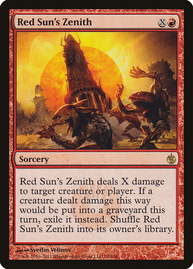 Red Sun's Zenith - Mirrodin Besieged