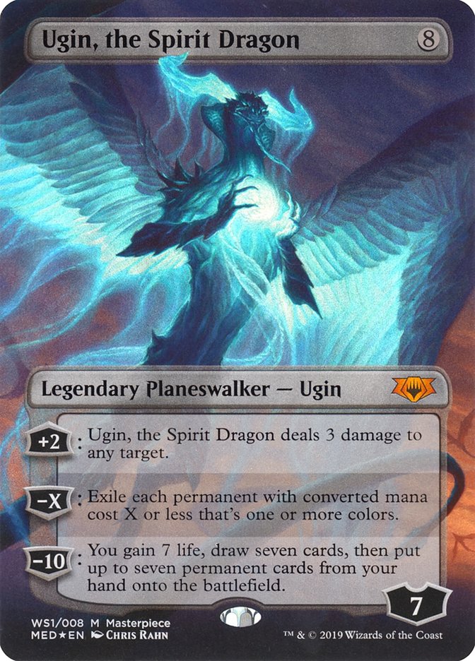 Ugin, the Spirit Dragon - MTG Card versions