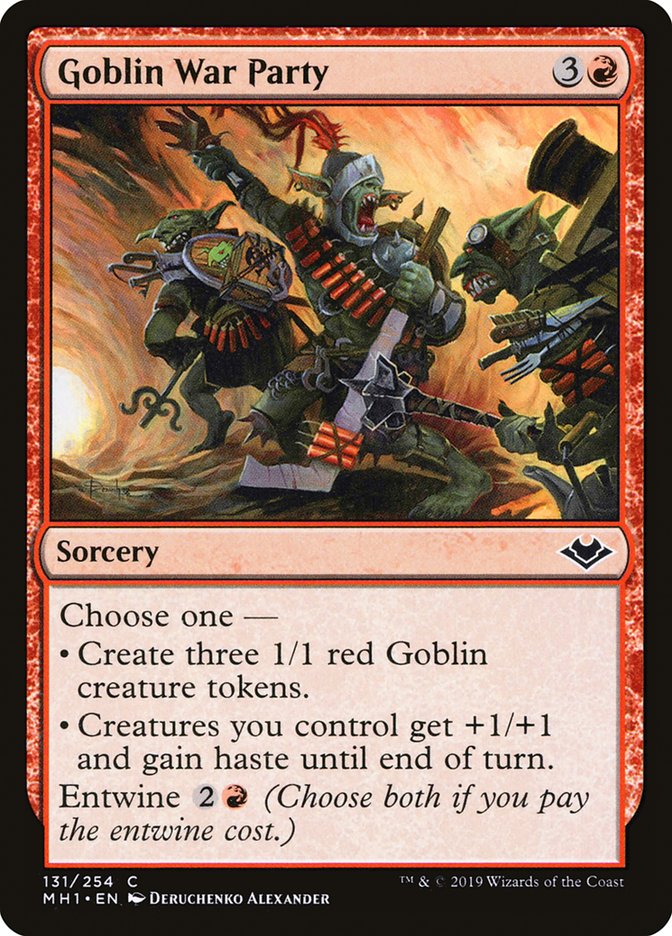 Goblin War Party - Modern Horizons