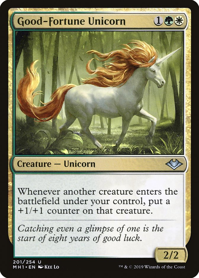 Good-Fortune Unicorn - Modern Horizons (MH1)