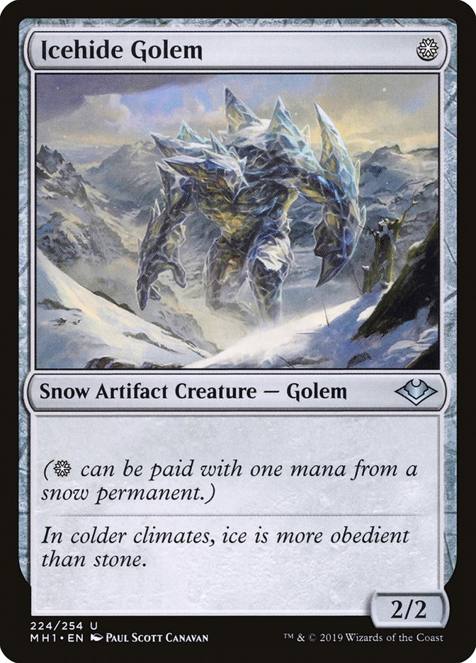 Icehide Golem - Modern Horizons