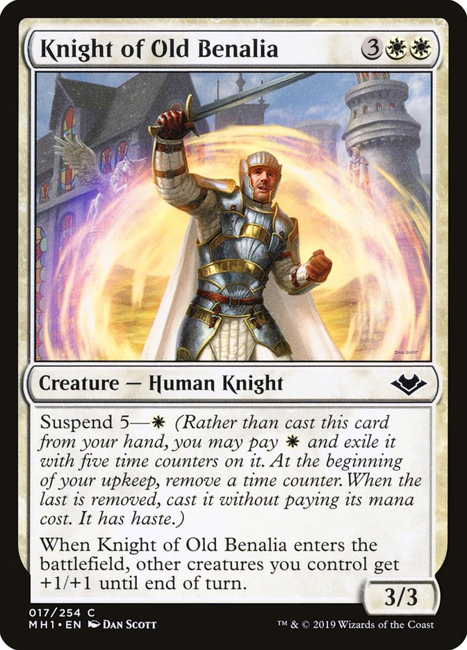 Knight of Old Benalia - Modern Horizons (MH1)