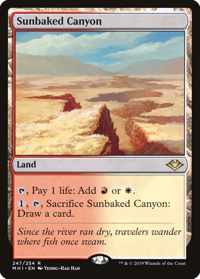 Sunbaked Canyon - Modern Horizons (MH1)