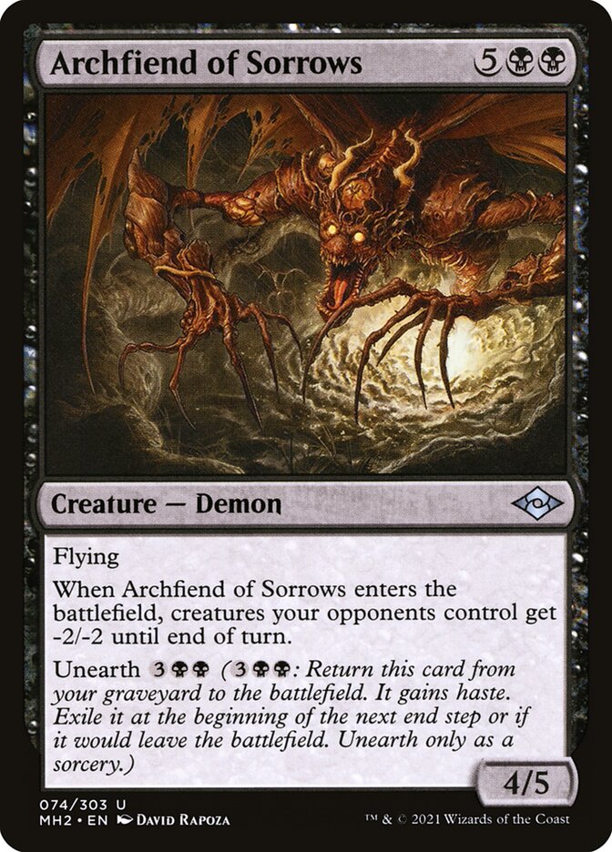 Archfiend of Sorrows - Modern Horizons 2 (MH2)