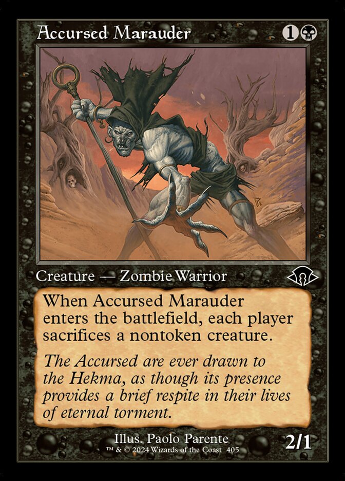 Accursed Marauder - Modern Horizons 3 (MH3)