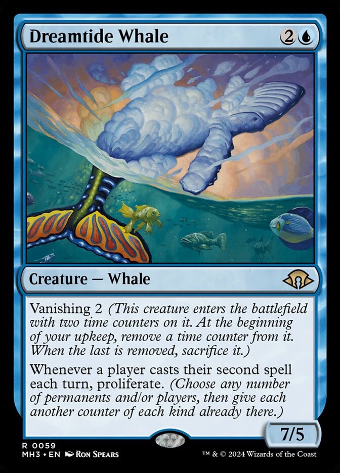 Dreamtide Whale - Modern Horizons 3 (MH3)