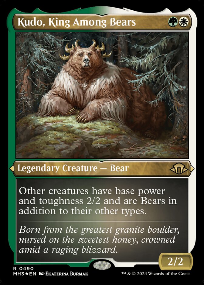 Kudo, King Among Bears - Modern Horizons 3 (MH3)