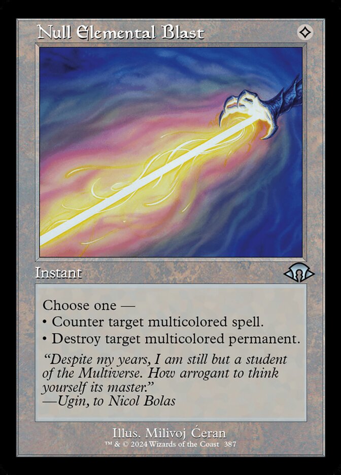 Null Elemental Blast - Modern Horizons 3 (MH3)