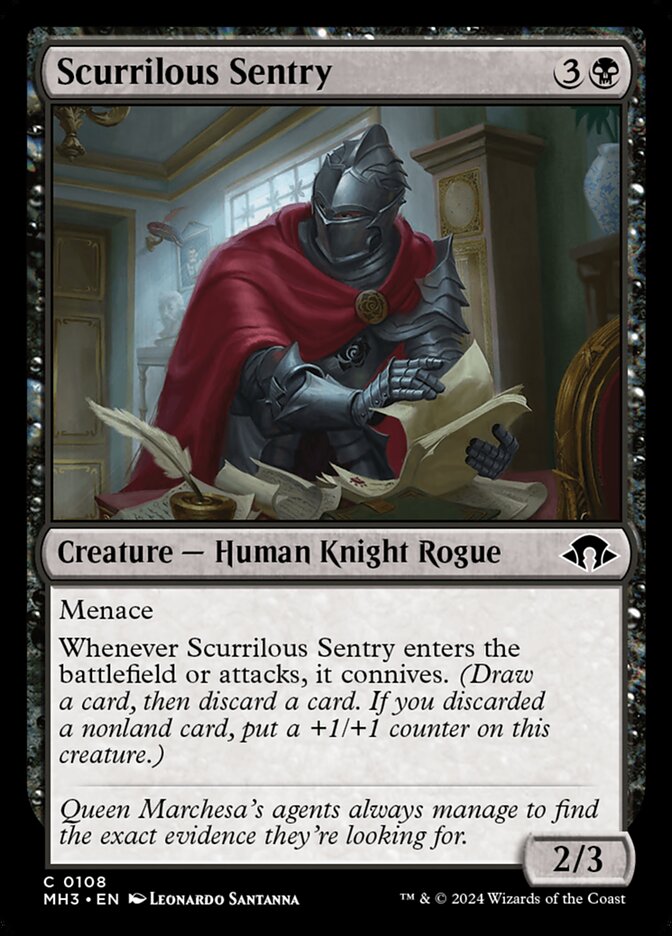 Scurrilous Sentry - Modern Horizons 3