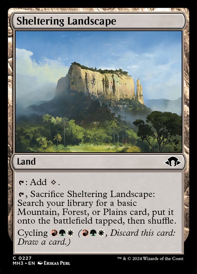 Sheltering Landscape - Modern Horizons 3