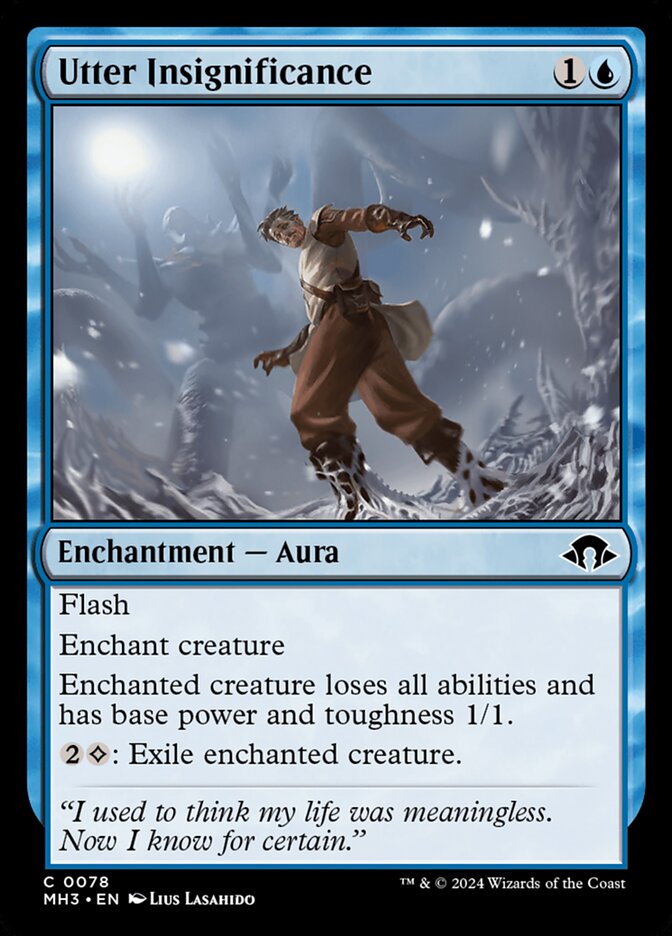 Insignificancia absoluta - Modern Horizons 3