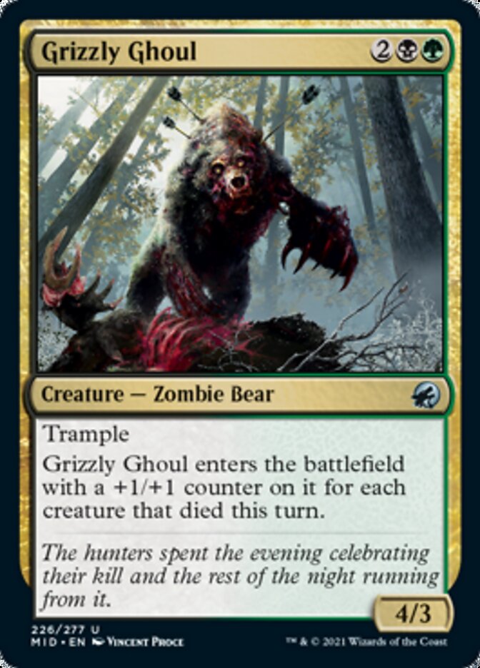 Grizzly Ghoul - Innistrad: Midnight Hunt (MID)
