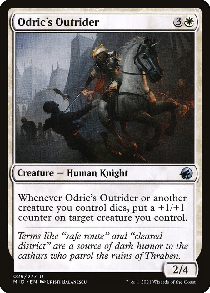 Odric's Outrider - Innistrad: Midnight Hunt (MID)