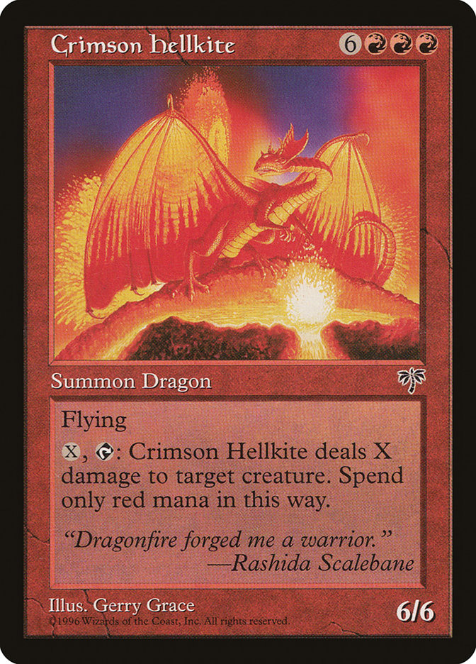 Crimson Hellkite - Mirage (MIR)
