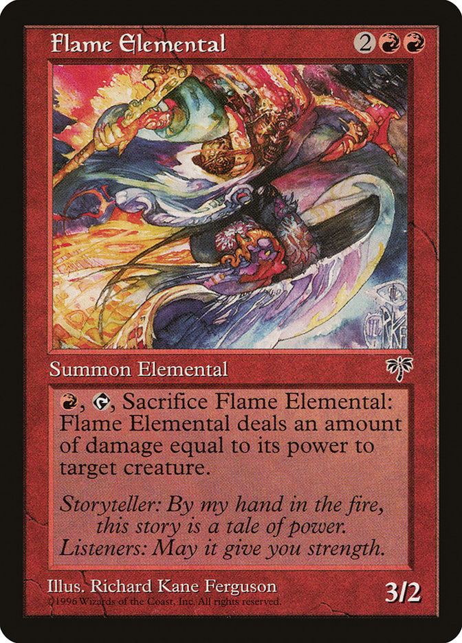 Flame Elemental - Mirage