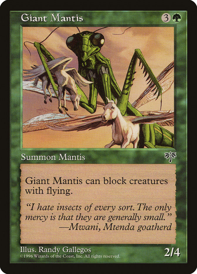 Giant Mantis - Mirage (MIR)