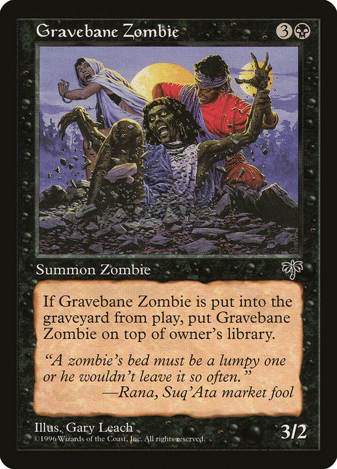 Gravebane Zombie - Mirage (MIR)