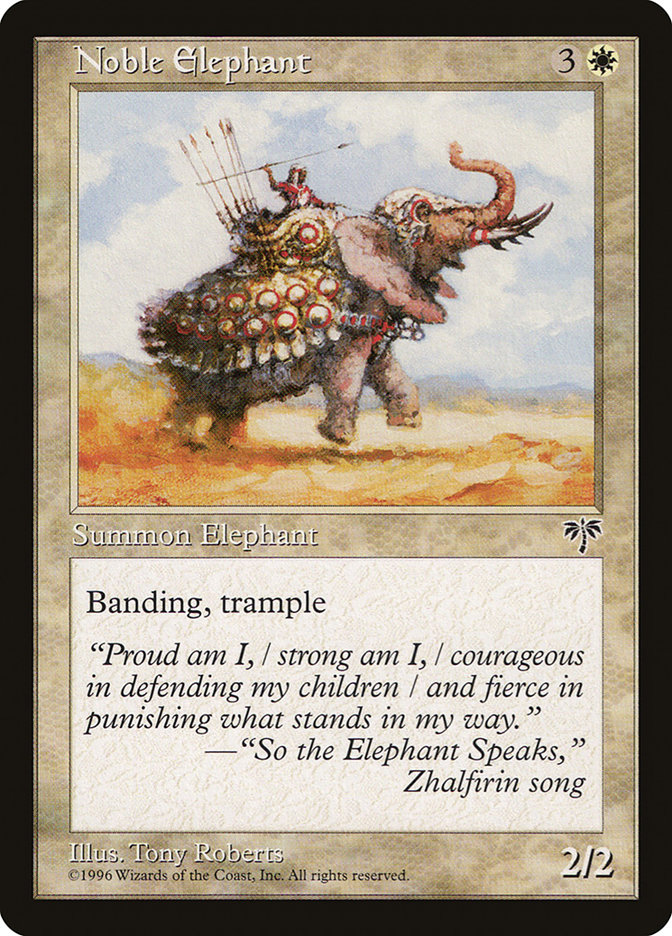 Elefante noble - Mirage