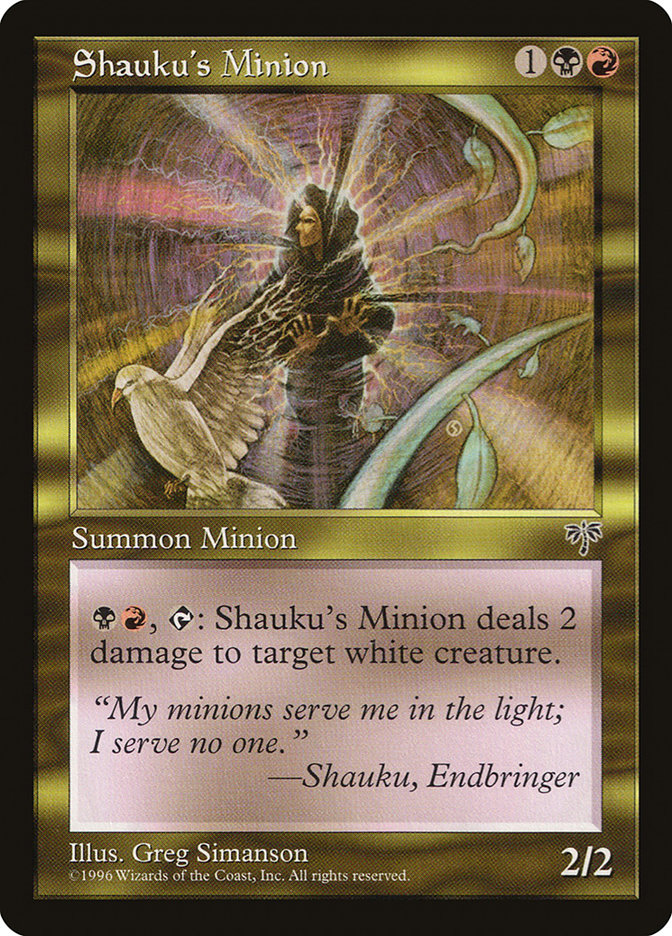 Shauku's Minion - Mirage
